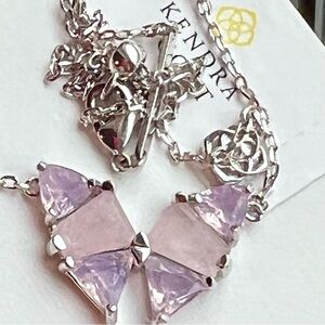 Kendra Scott, Butterfly Necklace, Gift Box, Pouch, Adorable, Valentine’s, NWT!